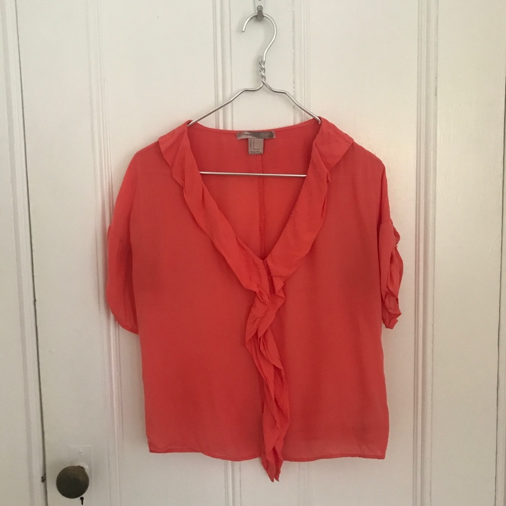 Forever 21 Ruffle Blouse
